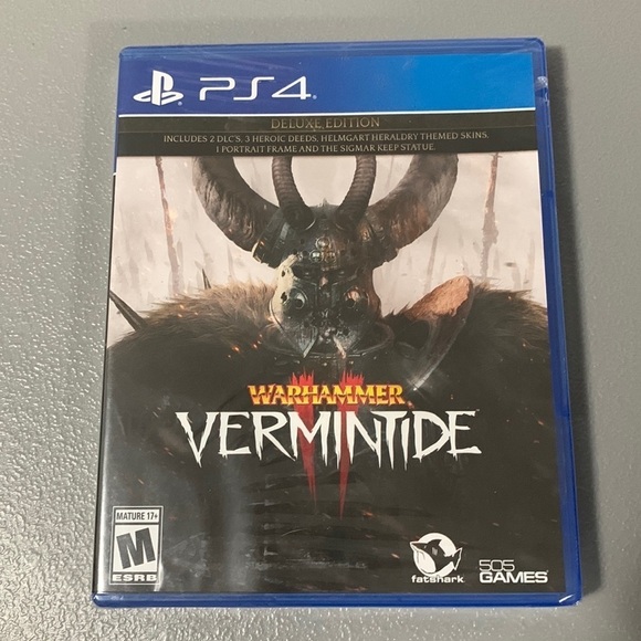 PS4 Warhammer Vermintide Deluxe Edition still sealed - Picture 1 of 4